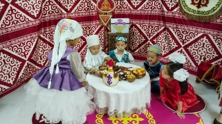 "Ұлттық құндылық - асыл қазынам" ашық ұйымдастырылған іс - әрекет